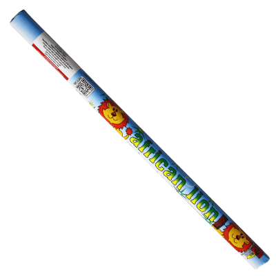 Blast Off African Lion Candle Fireworks