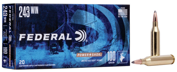100gr SP Federal Power-Shok 243