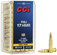 CCI 17 HMR 20gr FMJ