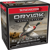 Winchester DryLok 20g 2.75" #4 Shot - Steel