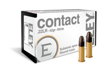 Eley Contact Subsonic HP 22 LR 42gr