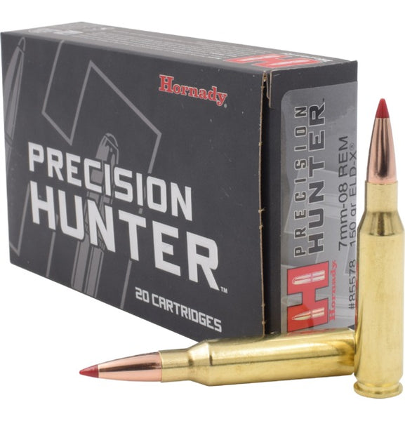 Hornady Precision Hunter 150gr ELD-X 7mm-08