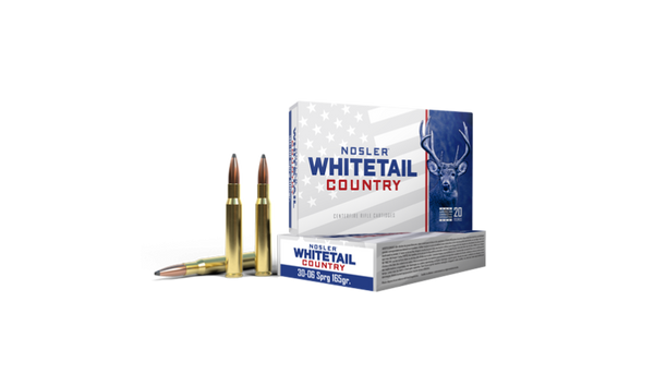 Nosler 30-06 165gr Solid Base Whitetail Country