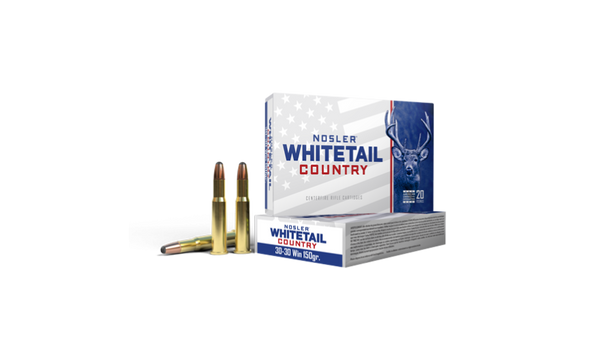 Nosler 30-30 150gr Solid Base Whitetail Country