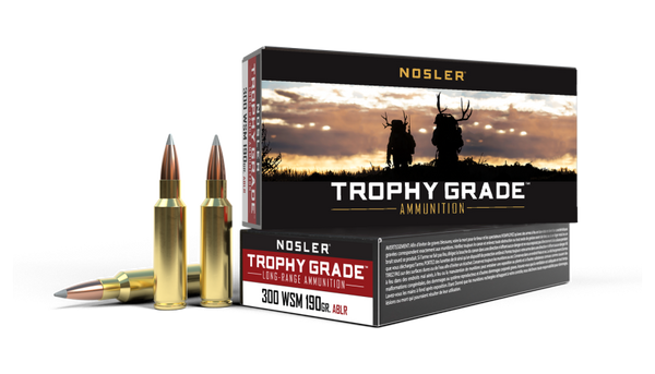 Nosler 300WSM 190gr Accubond Long Range Trophy Grade