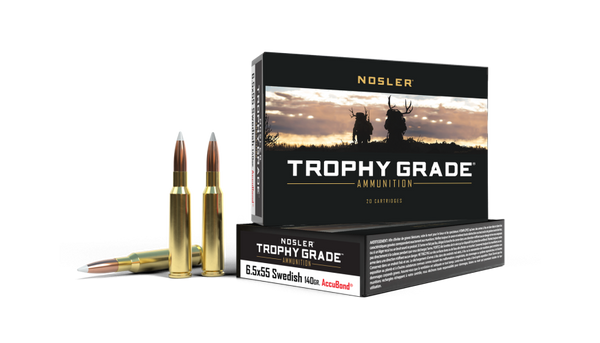 Nosler Trophy Grade 6.5x55 Swedish 140gr Accubond