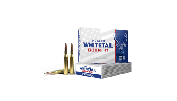 Nosler 270 130gr Solid Base Whitetail Country