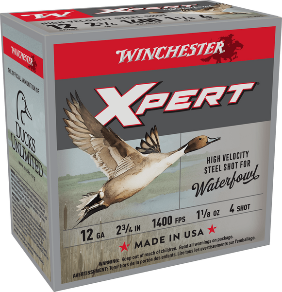 Winchester Xpert 12g 2.75" #4 Shot - Steel