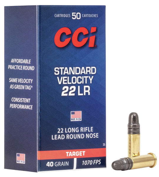CCI Standard Velocity 22 LR