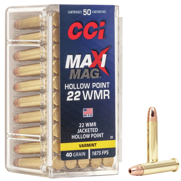 CCI Maxi-Max HP 40gr 22 Mag