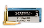 55gr SP Federal Power Shok 22-250