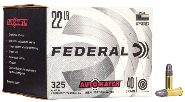 Federal AutoMatch 22LR - 325 rnd