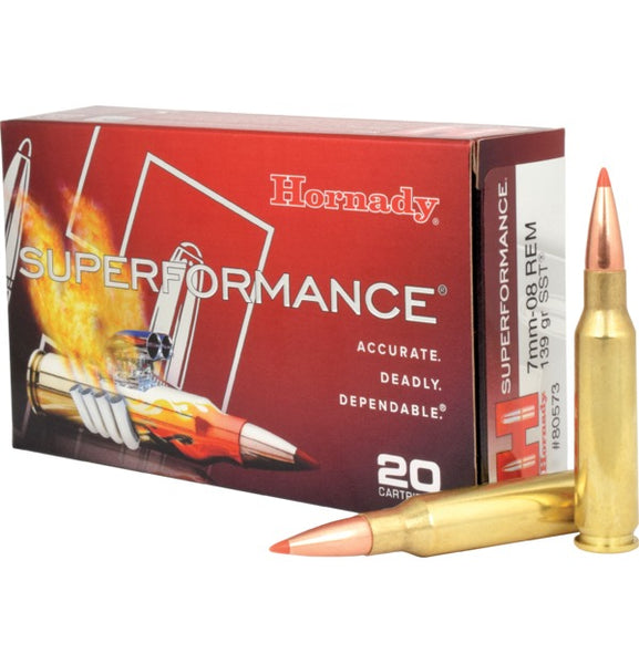 139gr SST Hornady Superformance 7mm-08