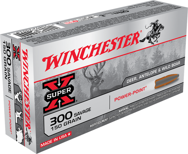 Winchester Super-X 300 Savage 150gr PP