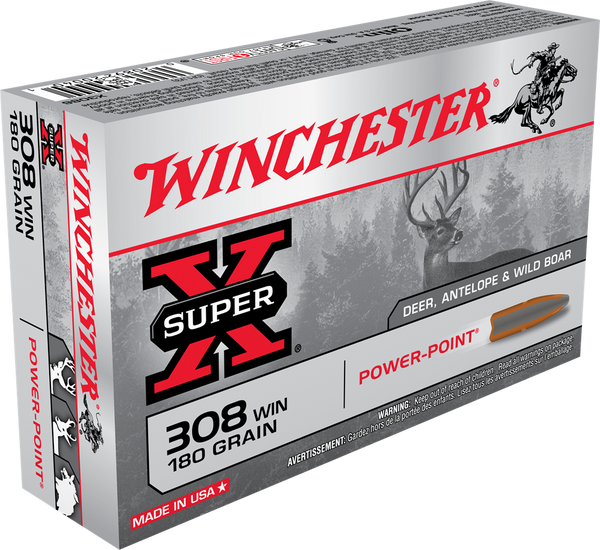 180gr Winchester Super-X 308