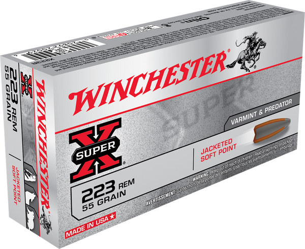 55gr JSP Winchester Super-X 223