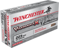 55gr Poly Tip Winchester Varmint X 223