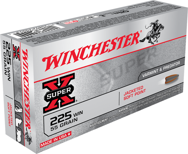 55gr JSP Winchester Super-X 225
