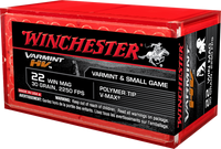 30gr V-Max Winchester Varmint HV 22 Mag