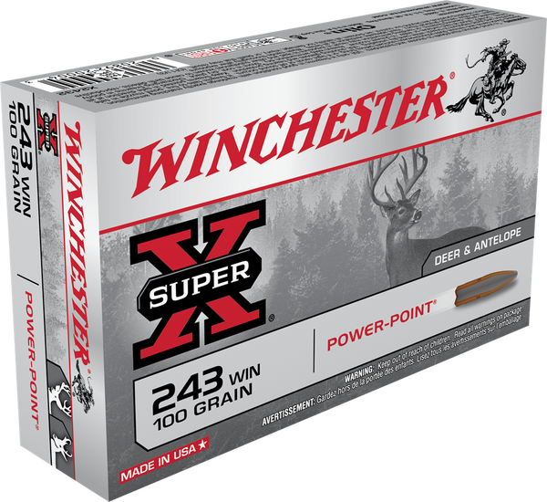 100gr PP Winchester Super-X 243