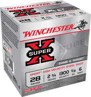 Winchester Super-X 28g 2.75" 5/8oz Steel - 6
