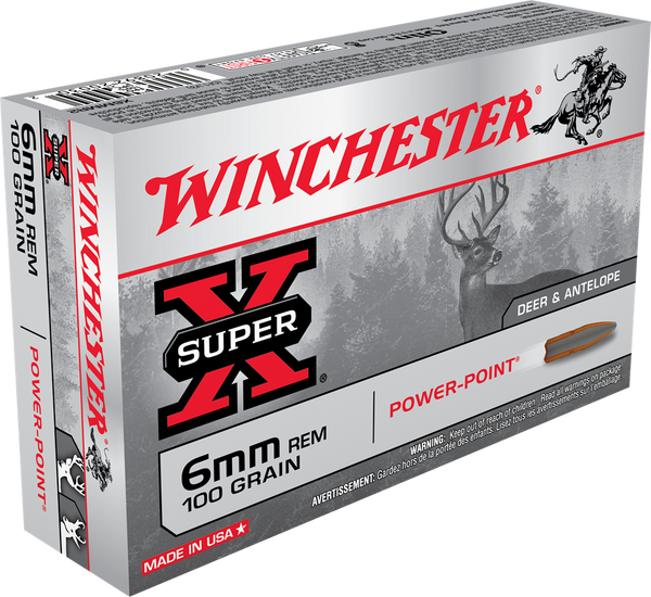 100gr PP Winchester Super-X 6mm