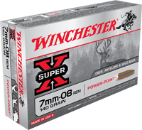 140gr PP Winchester Super-X 7mm08